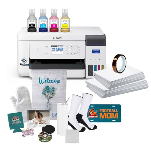 Dye-Sublimation Printer with Ink, User Guide, AC Power Cable, Starter Kit, Thermal Tape, Paper R731909