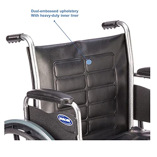 22 Inch Seat Manual Bariatric Folding Wheelchair R9883