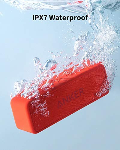 Portable Bluetooth Speaker with 12W Stereo Sound, IPX7 Waterproof, 24-Hour Playtime E740698