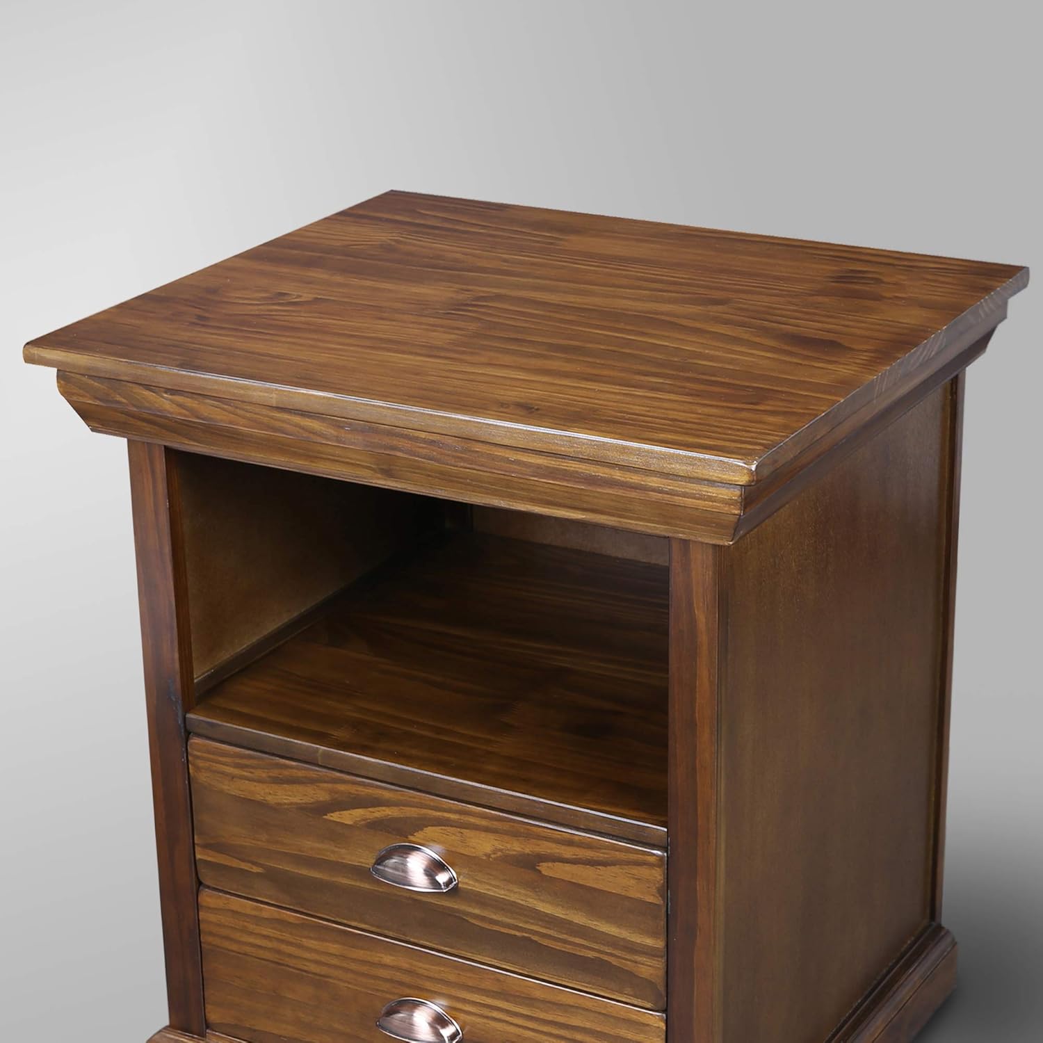 Mocha Nightstand L66325