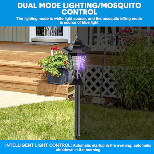 4 Pack Solar Powered Mosquito Zapper C4750