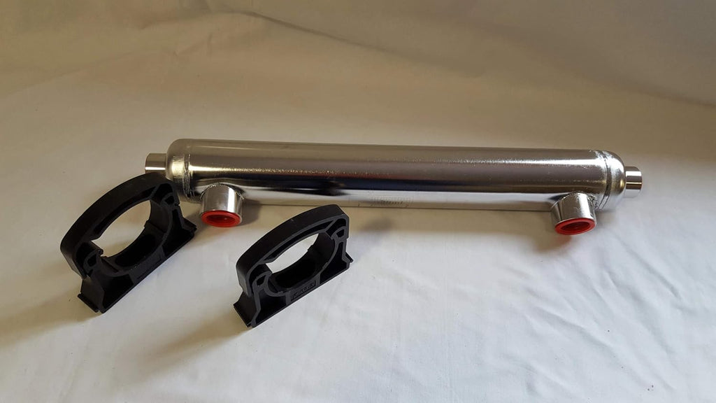 1,200,000 BTU Stainless Steel Tube & Shell Heat Exchanger F135864