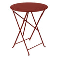 Red Ochre Round Folding Table V264205