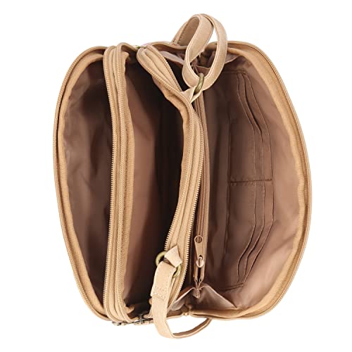 Triple Compartment Crossbody Bag I9044
