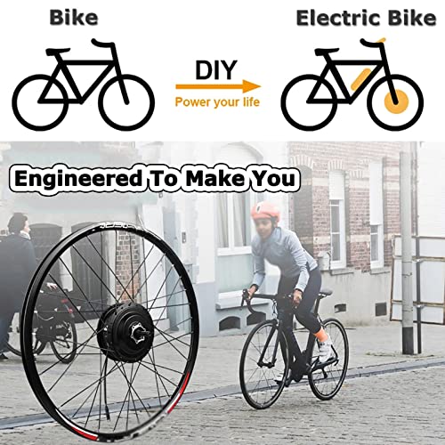 48V 1000W Rear Wheel Electric Bicycle Hub Motor Kit U498