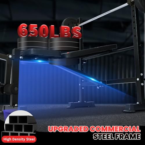 Adjustable Incline Decline Flat Weight Bench with Leg Extension & Curl A822987