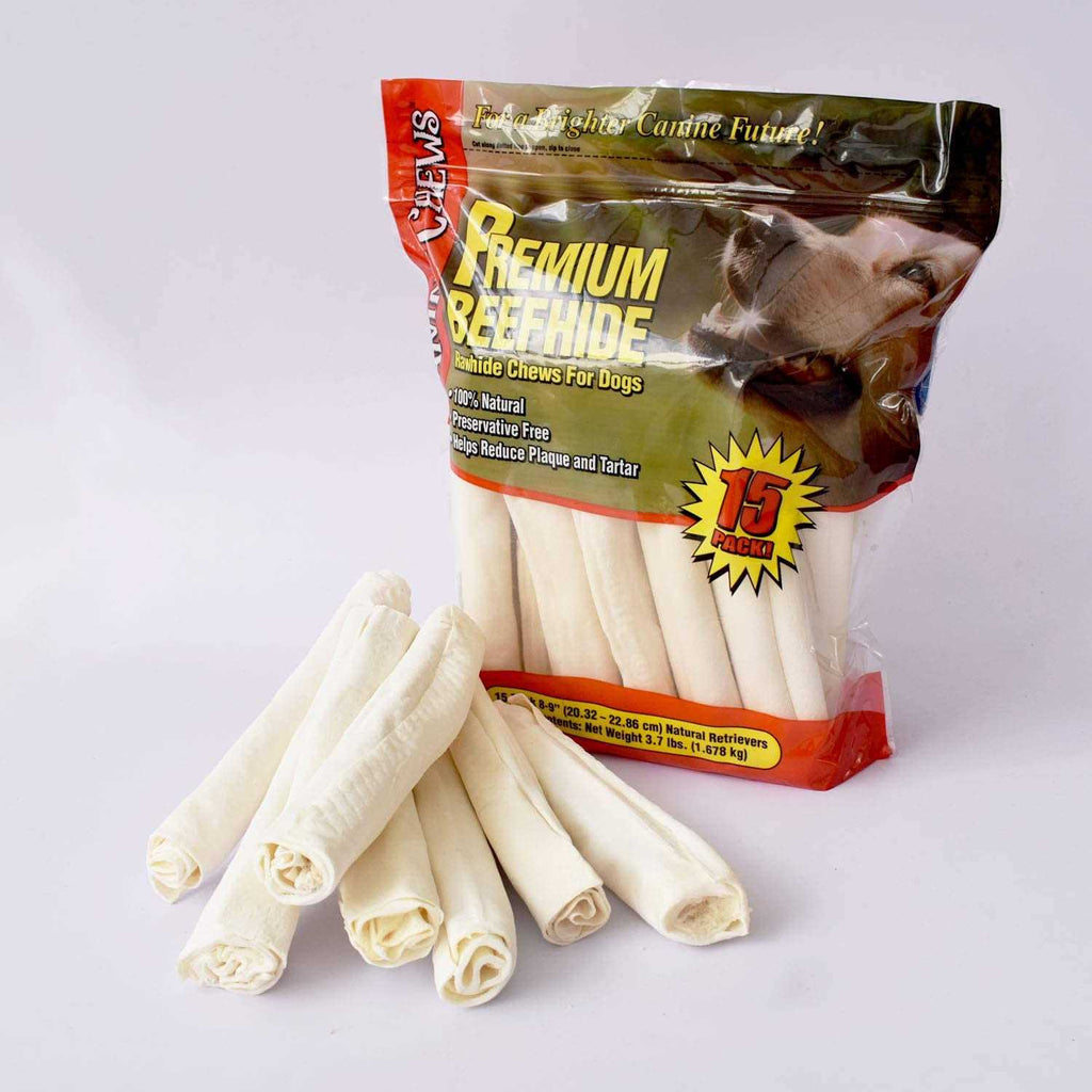 All-Natural Beef Hide Canine Retrievers G481