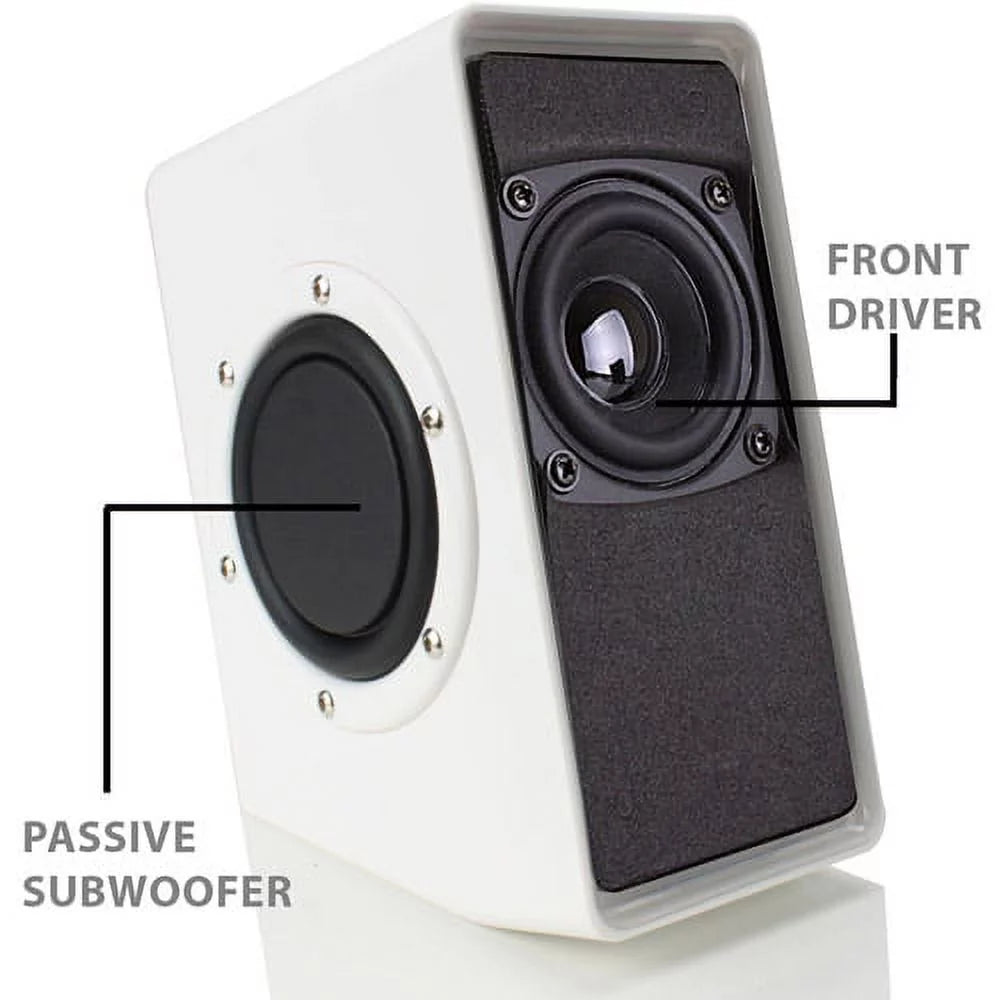 Computer Speaker System with USB Power and Passive Subwoofers Y509595