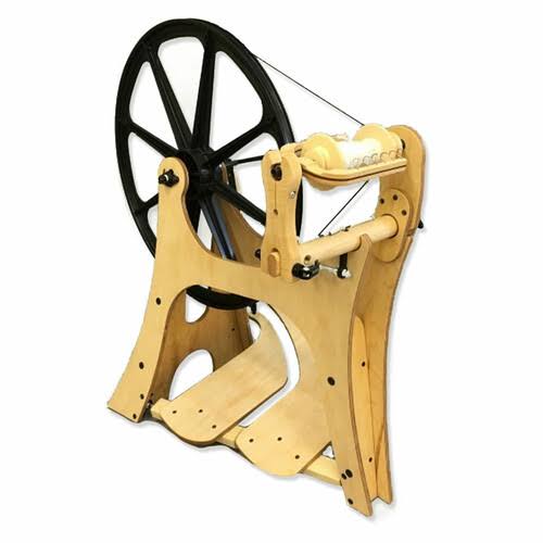 Double-Treadle Spinning Wheel Z1558