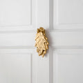 6" Solid Brass Oak Leaf Shaped Door Knocker H31441
