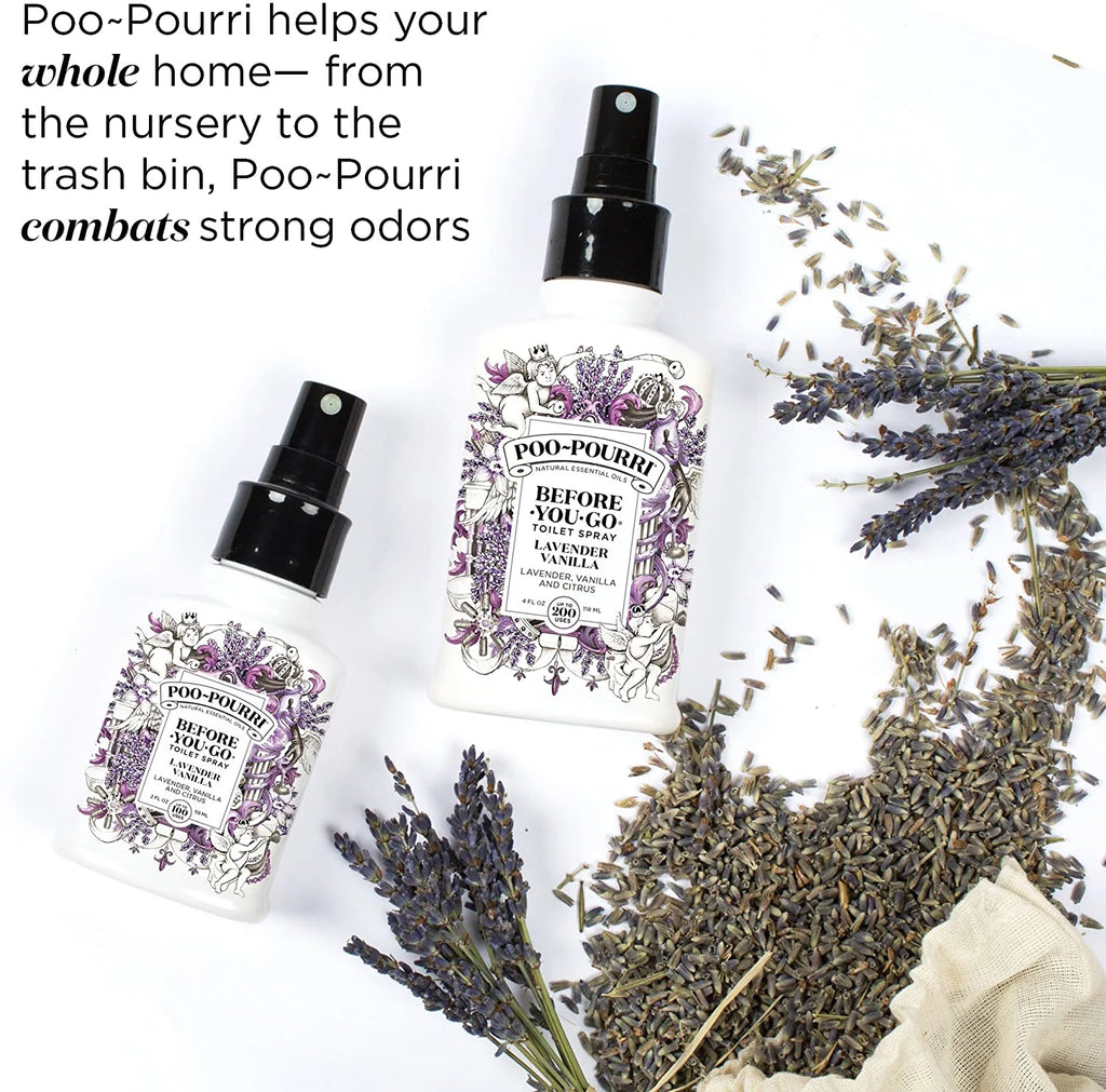 Lavender Vanilla Toilet Spray, 4 Fl Oz S5585