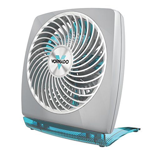 Black Compact Personal Air Circulator Fan C7342