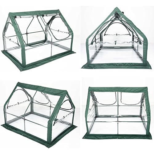 Portable Greenhouse with PVC Cover E27998