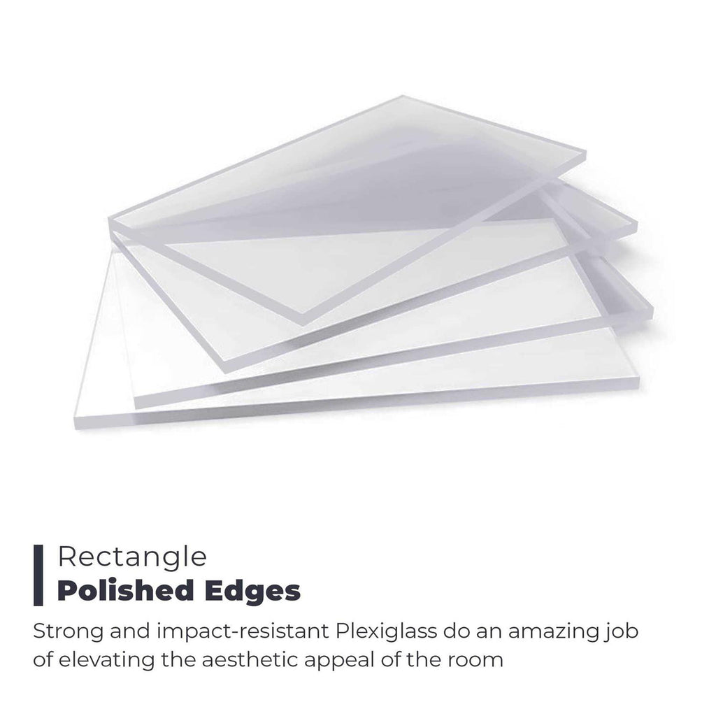 Clear Acrylic Sheet with Protective Film H937466