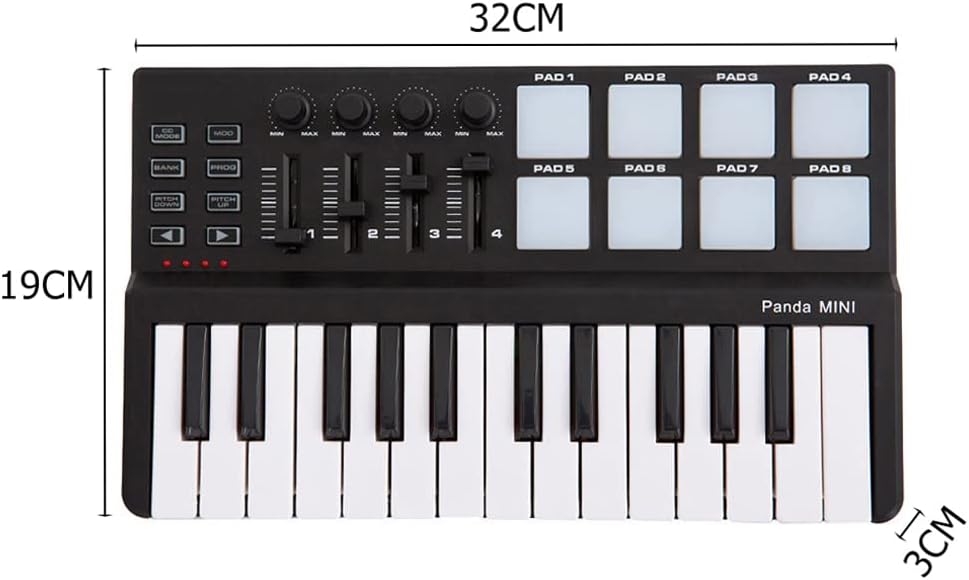 25-Key USB MIDI Controller W7880