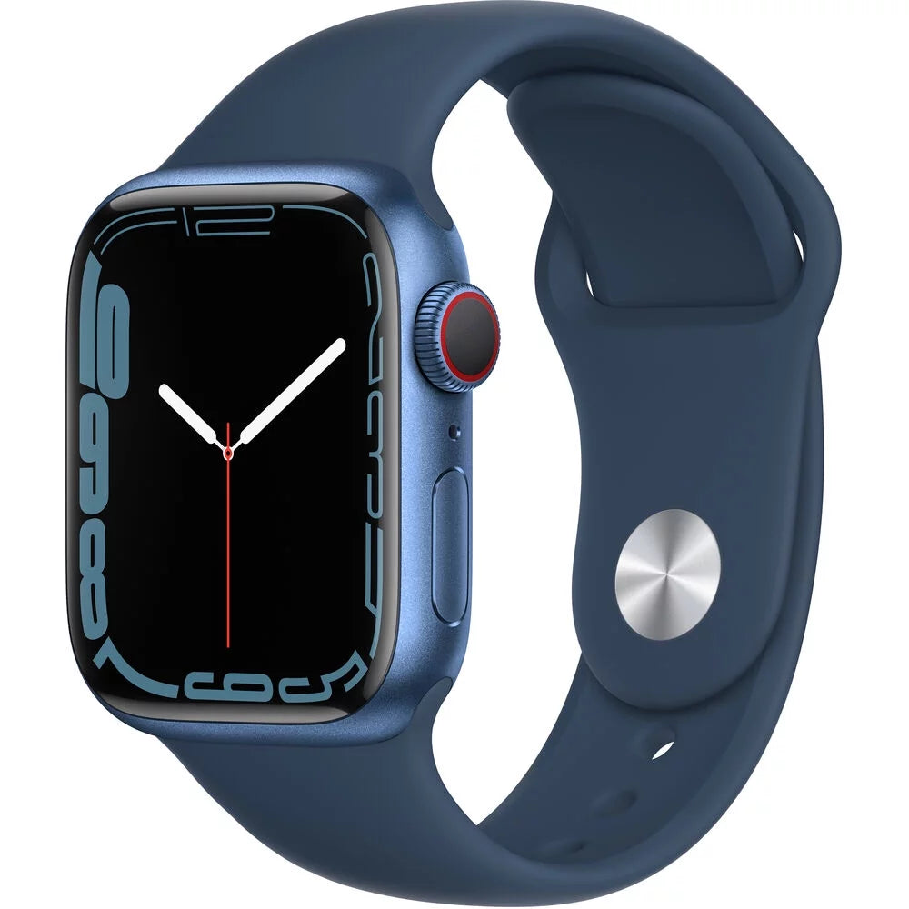 41mm Blue Aluminum Case Apple Watch Series 7 with Sport Band D237