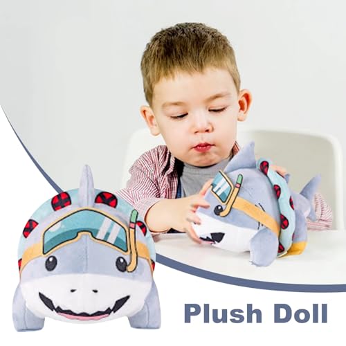 9.8 Inch Soft Stuffed Shark Plush Toy D1109