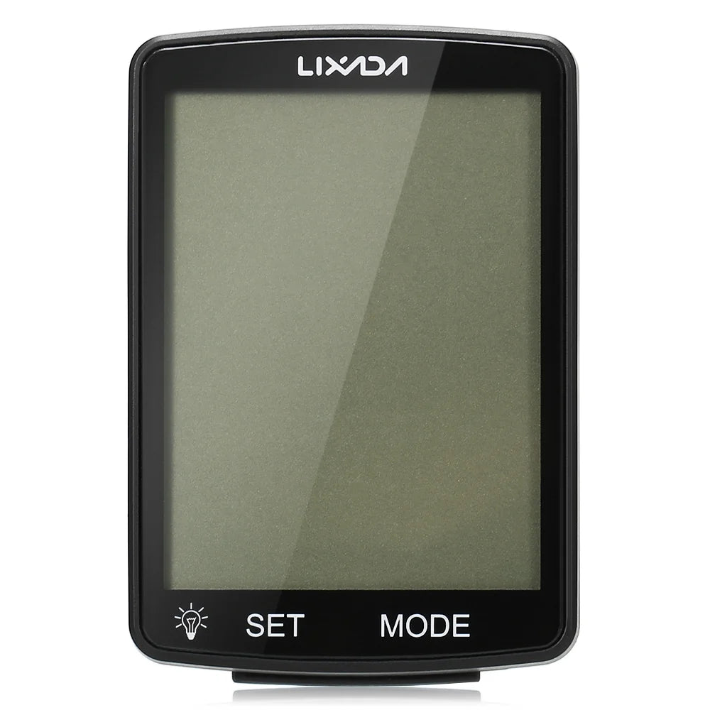 Wireless Bike Computer with LCD Screen Speedometer Odometer B735