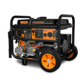 11,000-Watt 120V/240V Dual Fuel Portable Generator with Wheel Kit and Electric Start A492