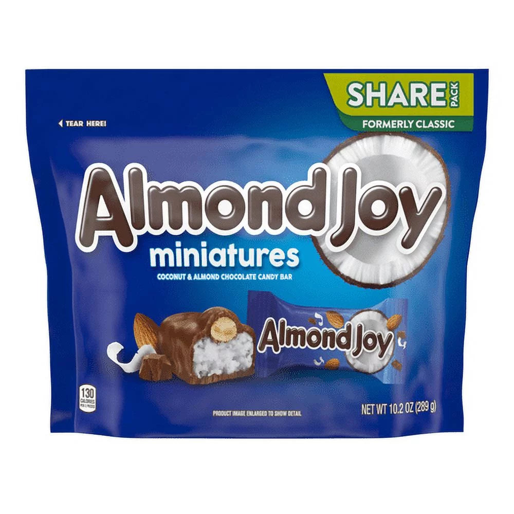 Almond Joy Miniature Chocolates 10.2oz Pack of 6 D920