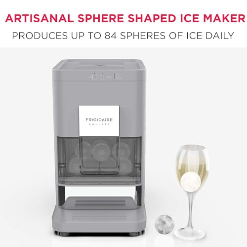Grey Countertop Sphere Ice Machine I332