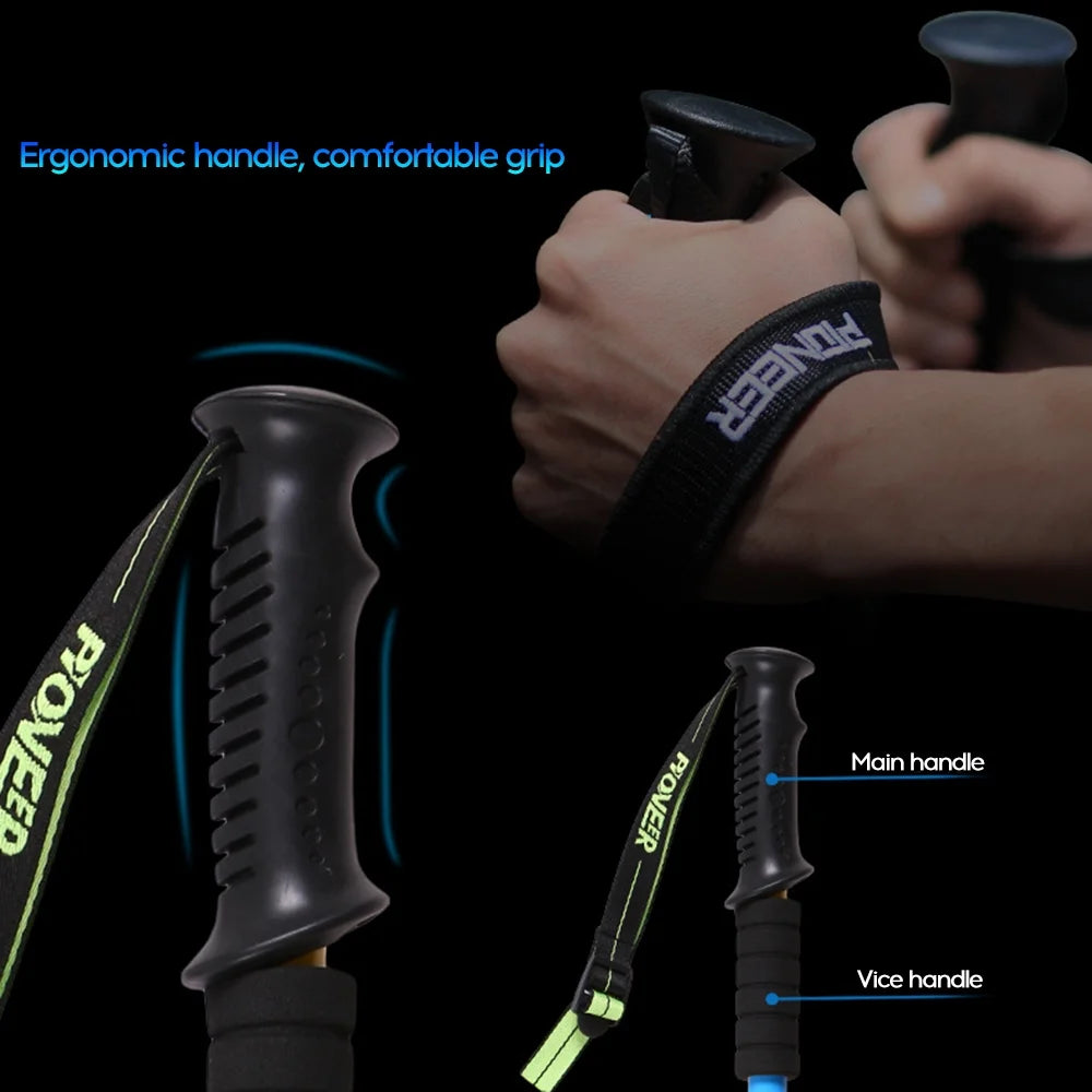 Telescopic Adjustable Trekking Hiking Pole G2702