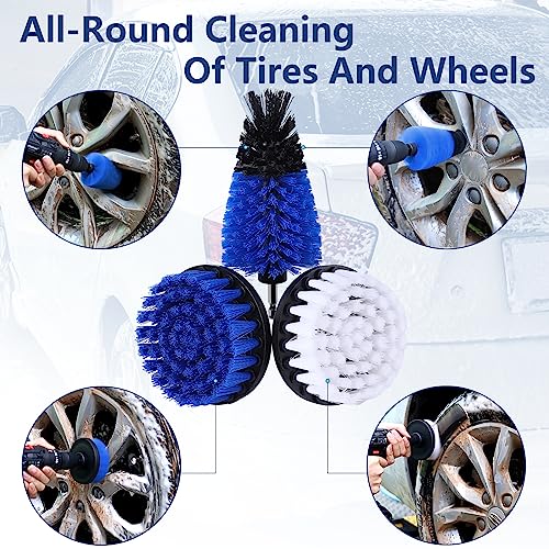 25PCS Car Detailing Kit with Drill Brush and Washing Mitt P917945