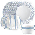 18-Piece Triple Layer Glass Dinnerware Set G877862