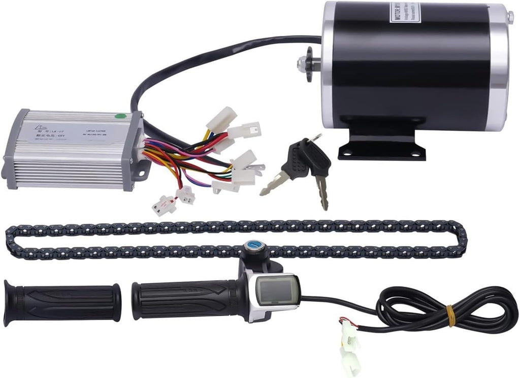 48V 1000W Electric Bicycle Conversion Kit with Controller 3 Speed Gears L2225