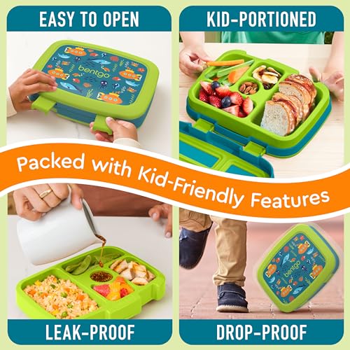 BPA-Free Leak-Proof 5-Compartment Kids Lunch Box M596200