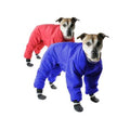 Red Reversible Dog Snowsuit Size 24 A272