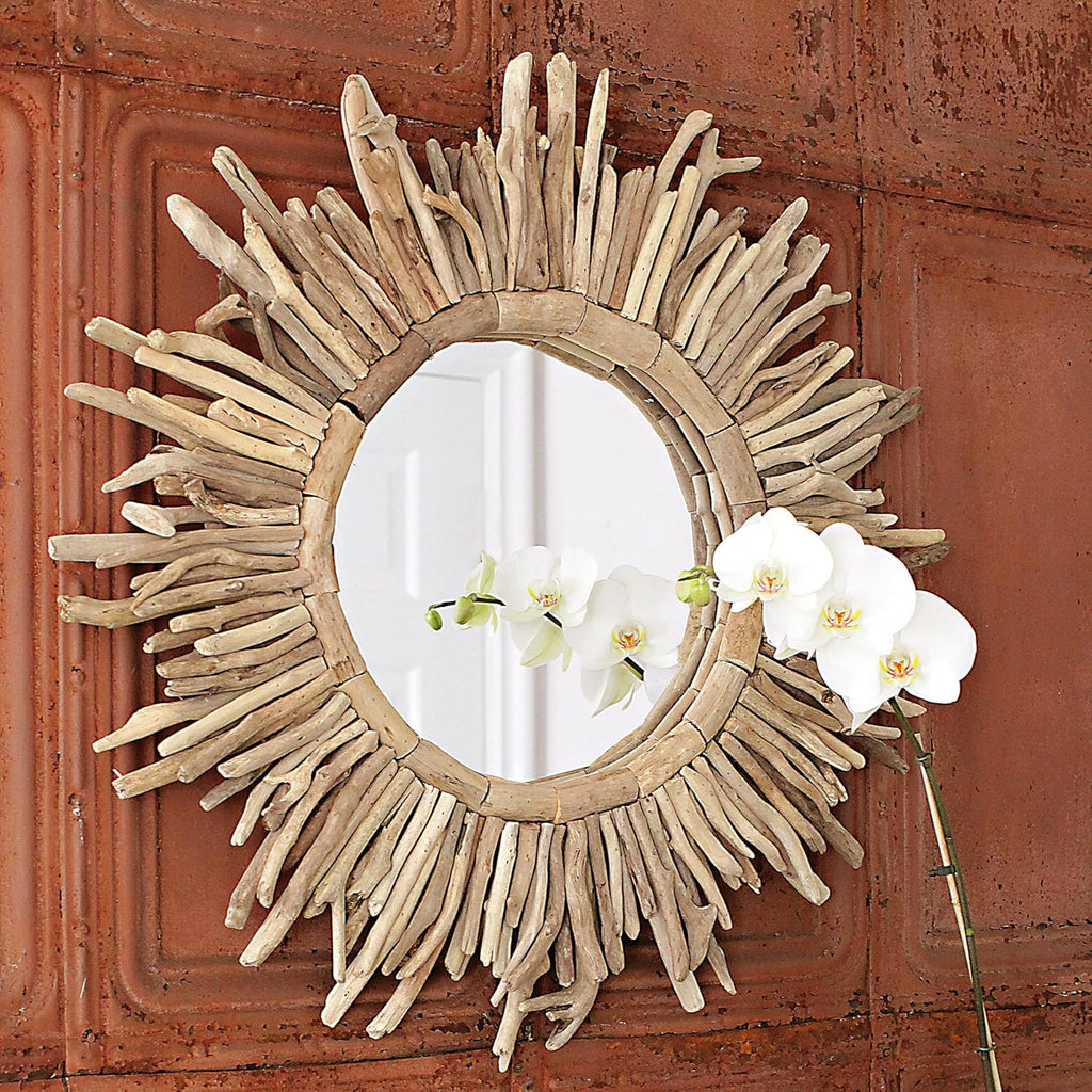 Driftwood Sunburst Mirror O167243
