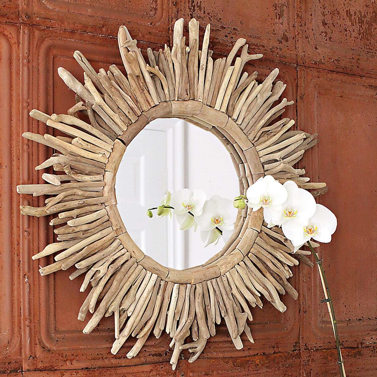 Driftwood Sunburst Mirror O167243