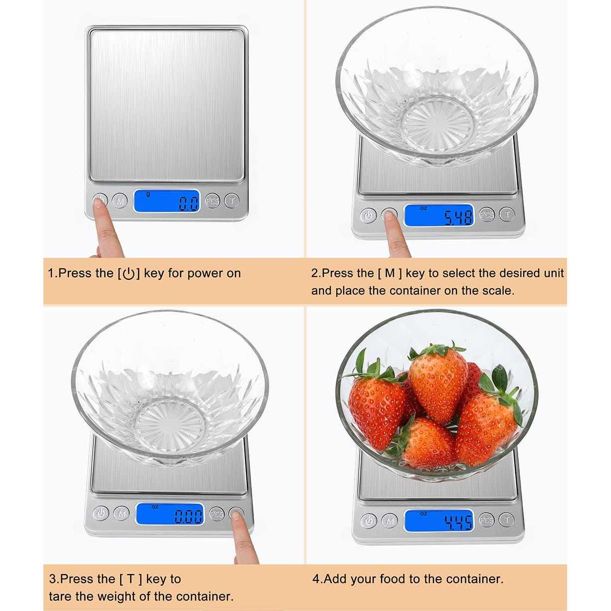 Small Digital Kitchen Scale F7591