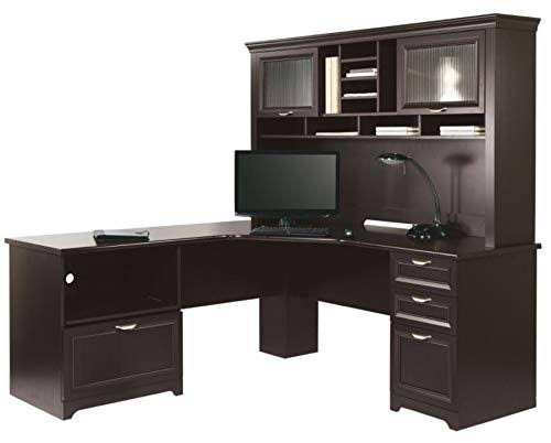 Espresso L-Shaped Desk L351251