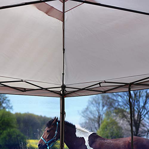 Beige Mesh Zippered Wall Panels for 10' x 10' Canopy S3418