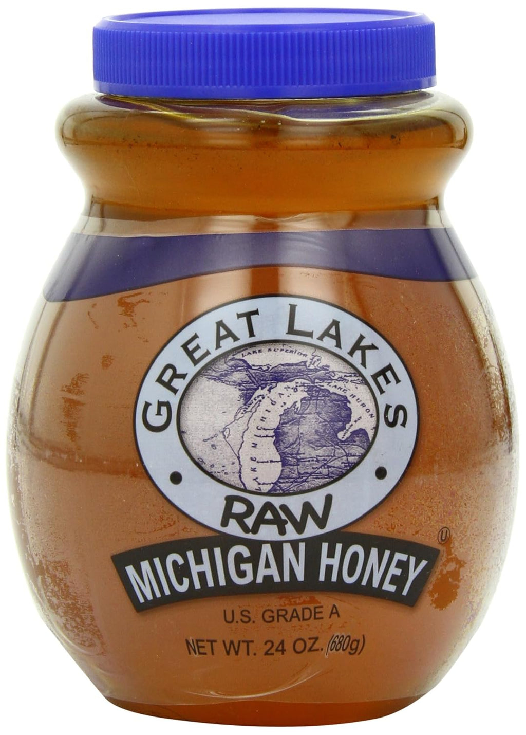 24-Ounce Raw Michigan Honey D95381