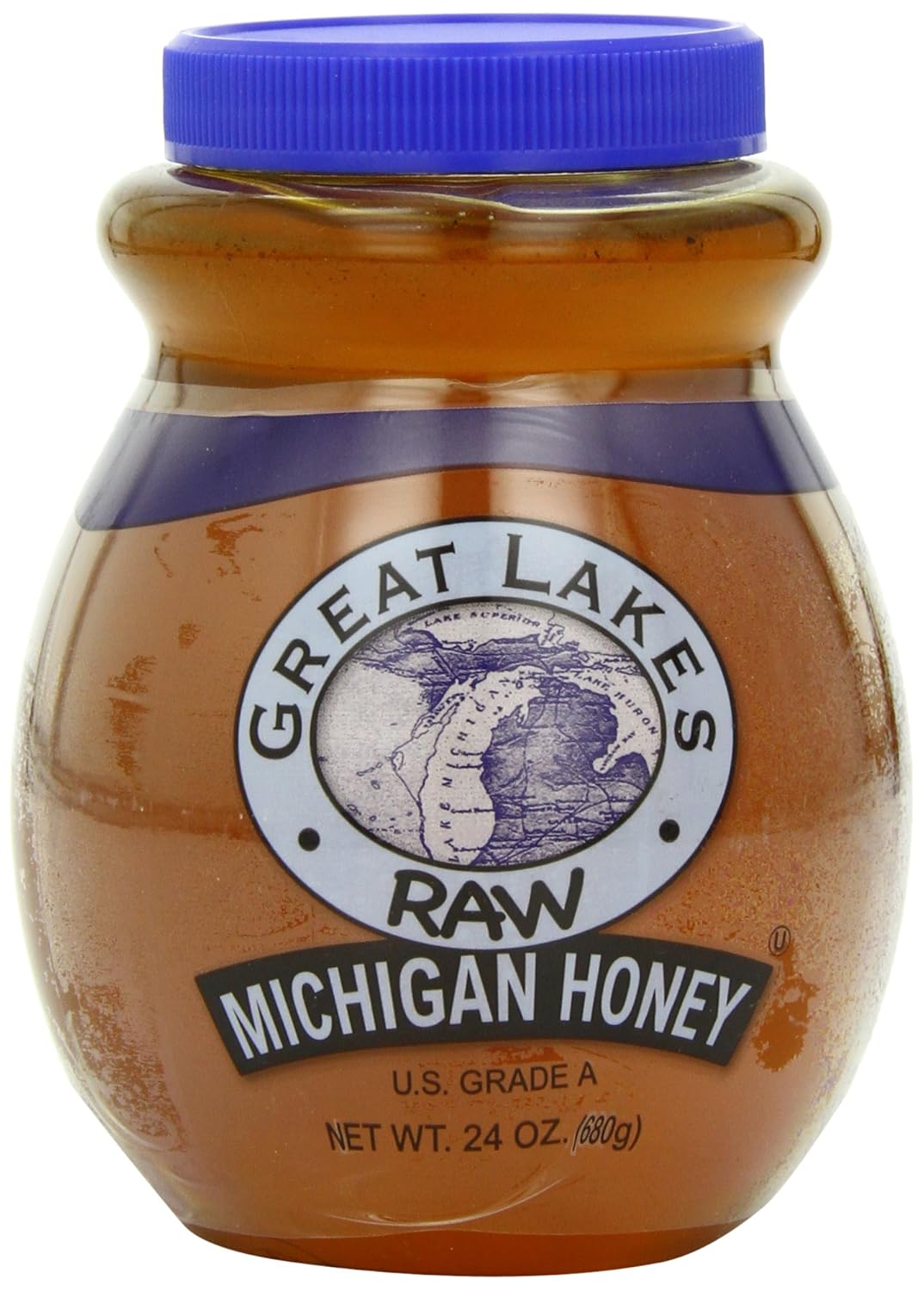 24-Ounce Raw Michigan Honey D95381