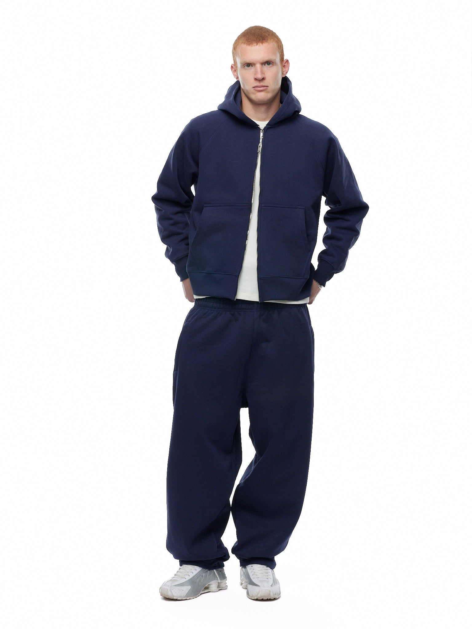 GA SIGNATURE CUFFED JOGGERS - NAVY
