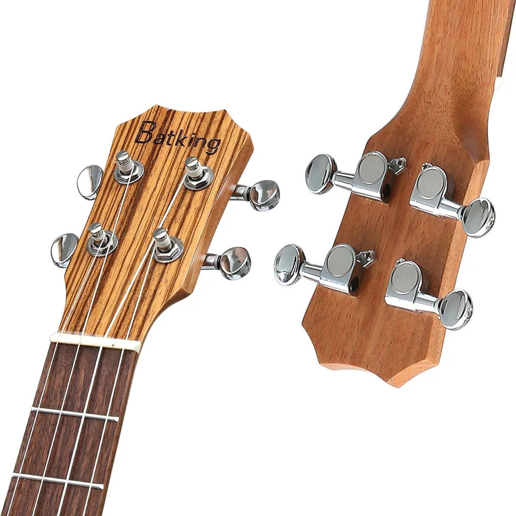 30 inch Zebra Acoustic Electric Baritone Ukulele X4316