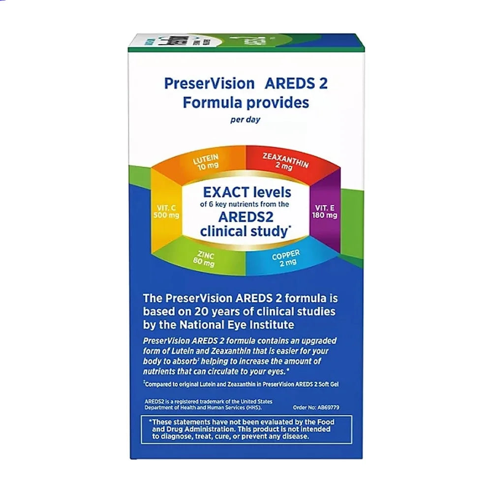 210 softgels Eye Vitamin and Mineral Supplement A355445