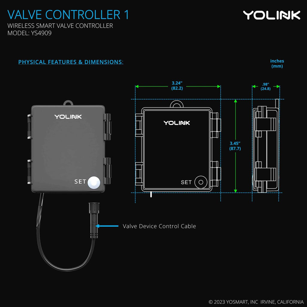 Wireless Smart Valve Control Kit T6343