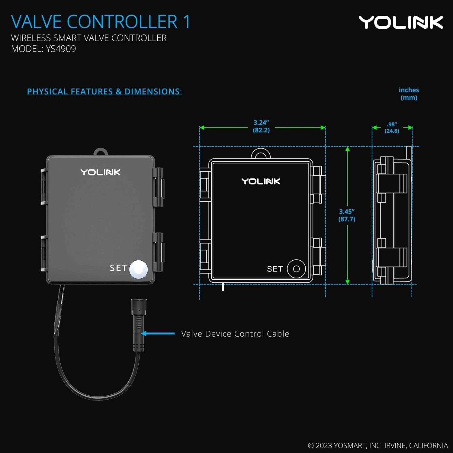 Wireless Smart Valve Control Kit T6343