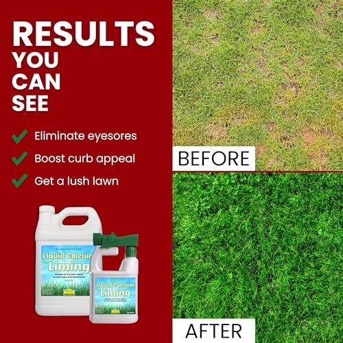 Natural Liquid Calcium Concentrate for Lawn, Garden, Plants - 1 Gallon L533010