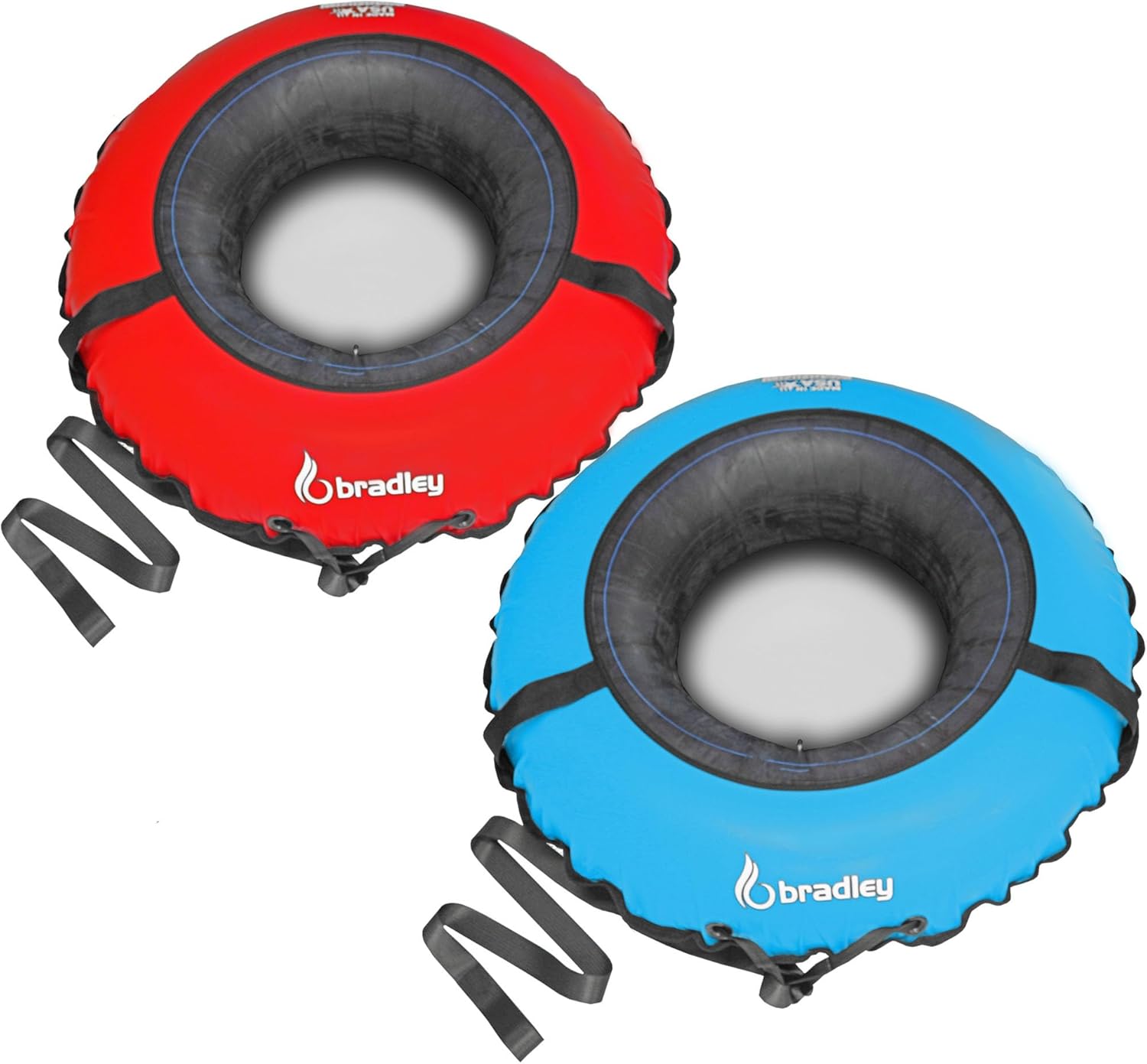 2 Pack Inflatable Snow Tubes with Heavy Duty Cover V499