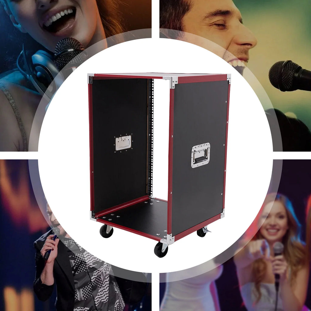 16U Network Server Cabinet with Wheels I612997