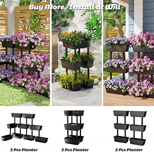 Gray 3-Tier Vertical Garden Planter W881127