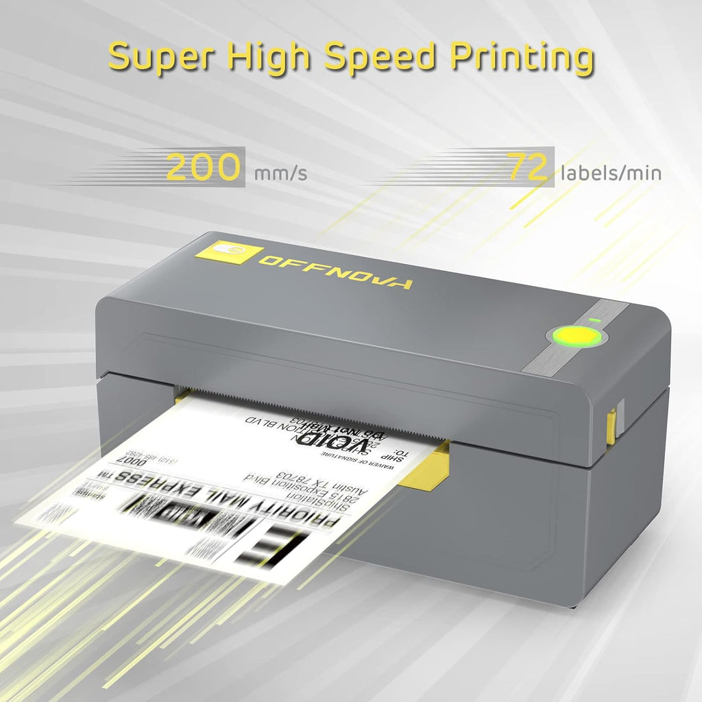 Wireless Bluetooth Thermal Label Printer 4x6 A124372