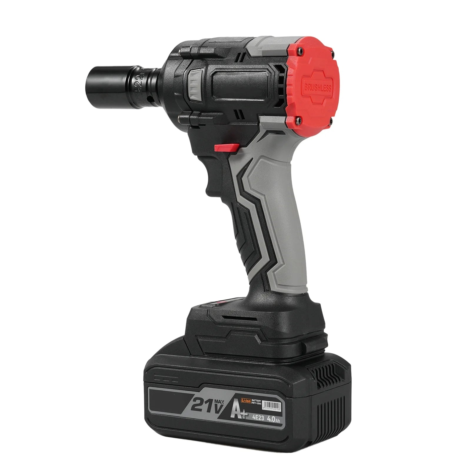 1/2 Inch 21v Electric Wrench with 4.0ah Battery and 17pcs Y605