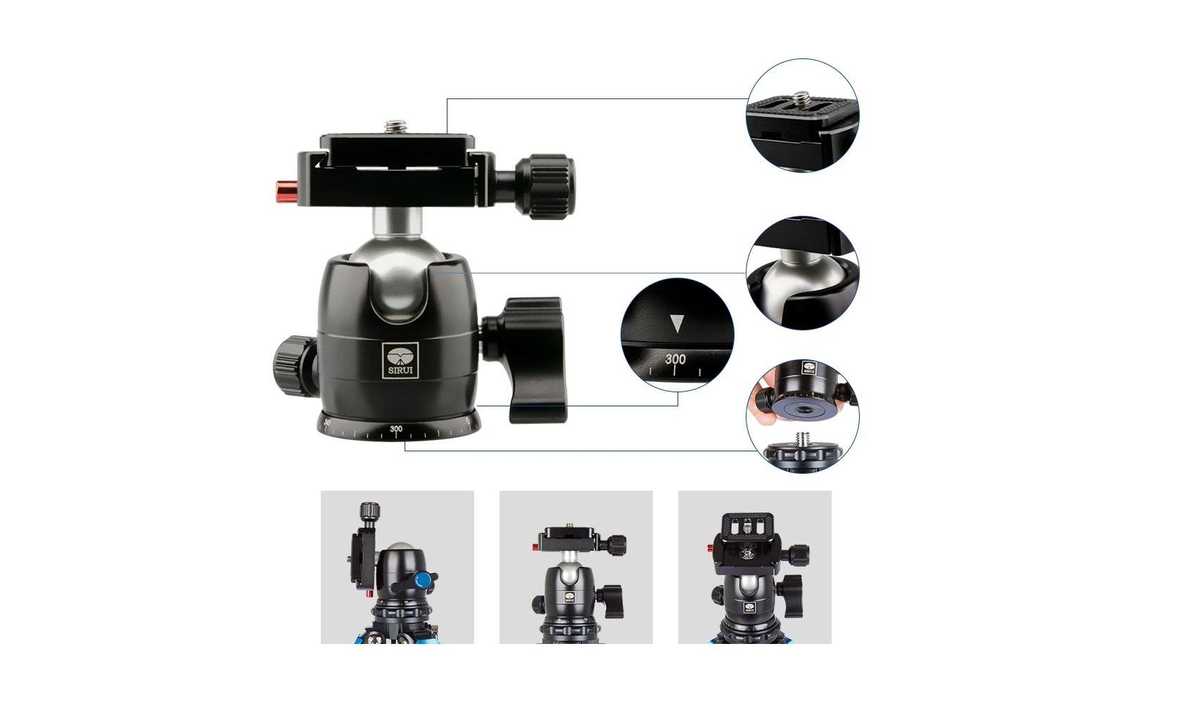 Carbon Fiber Tripod with Ball Head Q373559